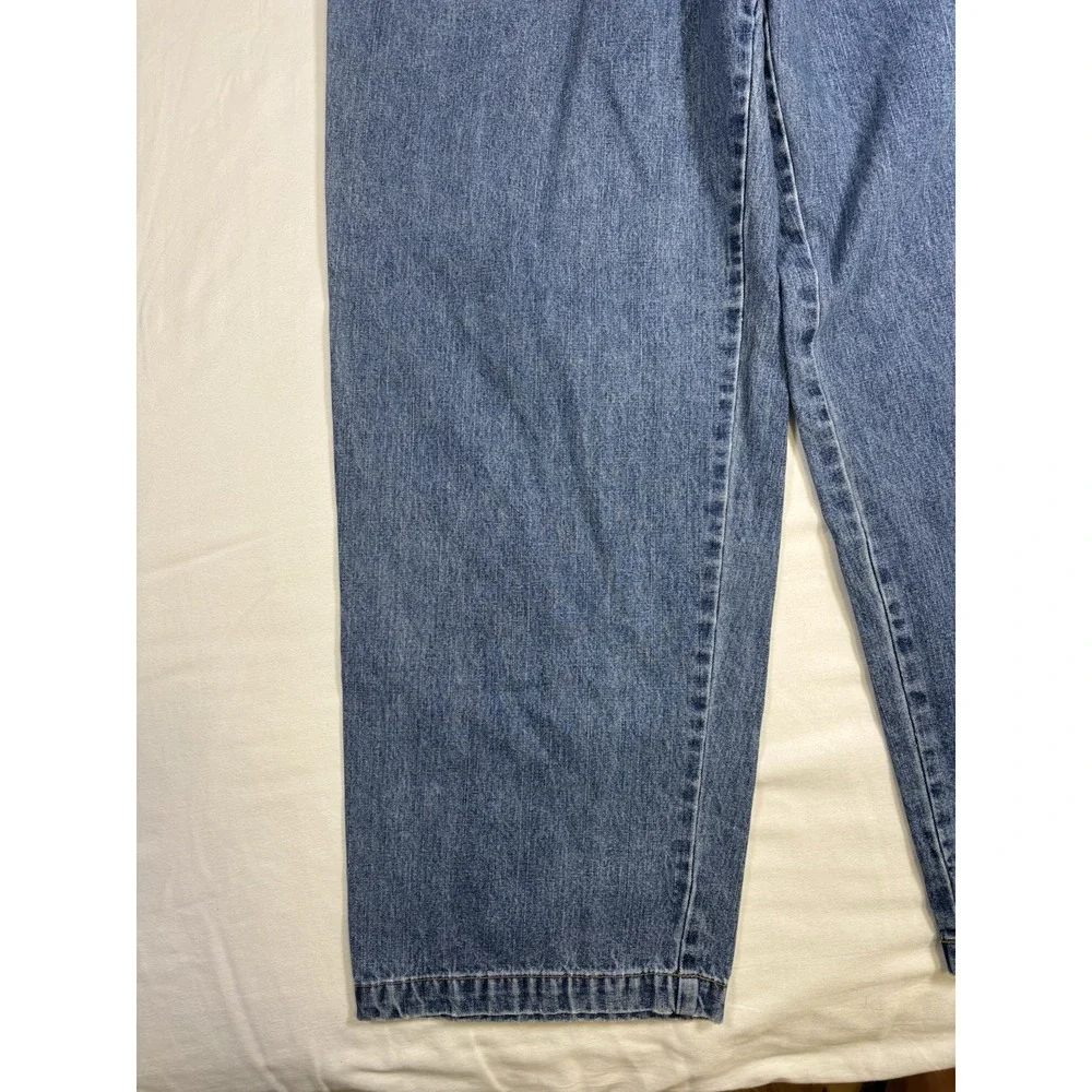 Columbia River Lodge Men 36x30 Blue Utility Cargo Painter Jeans Workwear HM8030